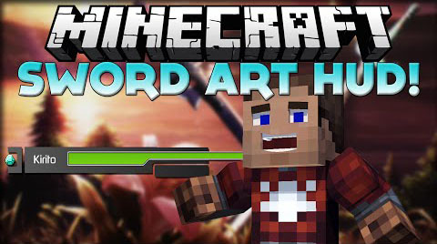 Sword Art Online Hud Mod 1 12 2 1 12 1 7 10 Minecraft 1 14 3