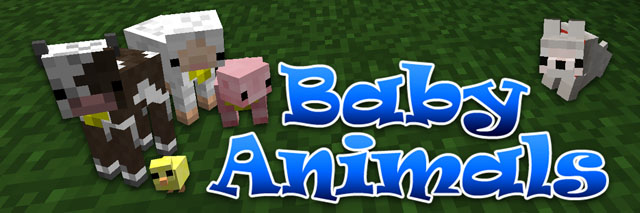 Baby Animals Model Swapper Squickens Mod 1.12/1.11.2 - Minecraft 1.14.3