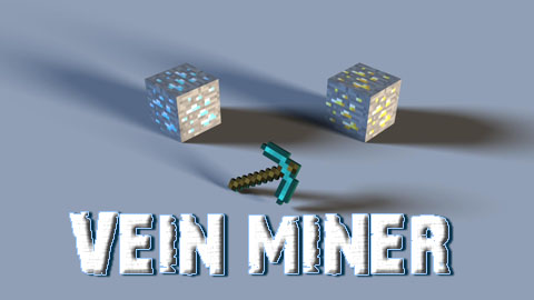 Vein Miner Mod 1.12.2/1.12/1.11.2 (Make Mining Easier) - Minecraft 1.14.3