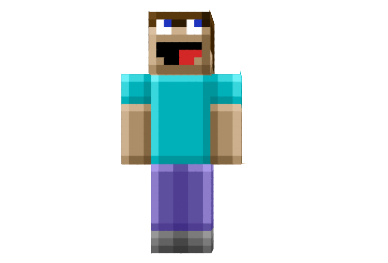 Block Steve Skin - Minecraft 1.14.3