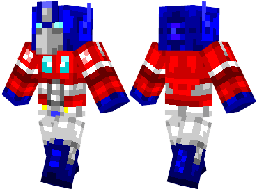 Optimus Prime Skin Minecraft