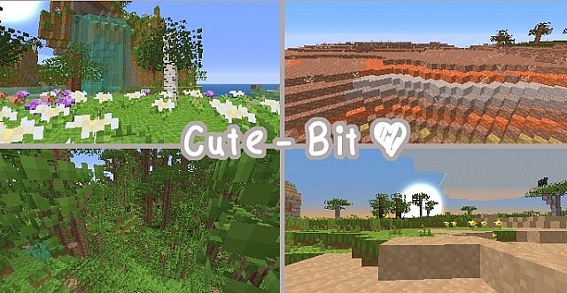 cute and tiny minecraft resource pack