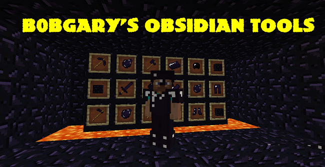 B0bGary?s Obsidian Tools Mod 1.6.4/1.6.2/1.5.2 - Minecraft 1.14.3