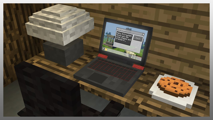 Mrcrayfish S Device Mod 1 12 2 1 11 2 Working Laptop In Minecraft Minecraft 1 14 3
