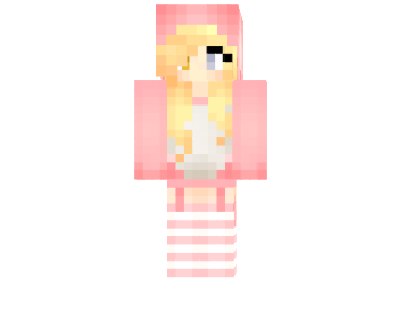 Kawaii Bunny Girl Skin - Minecraft 1.14.3