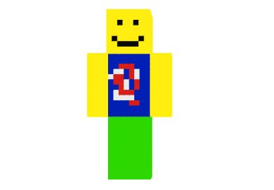 Noob Roblox Skin - Minecraft 1.14.3