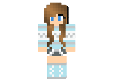 Winter Girl Skin - Minecraft 1.14.3